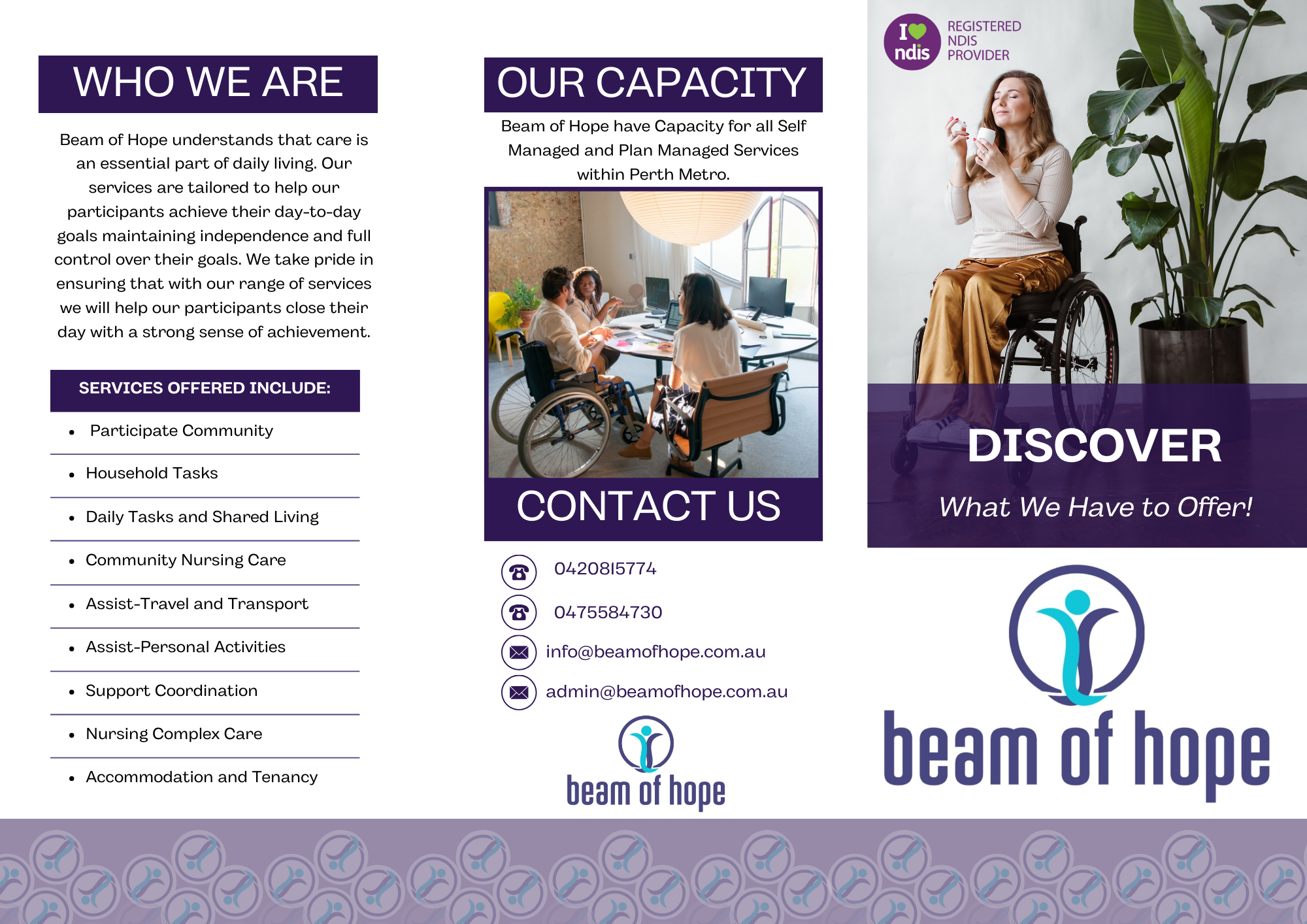 Beam of Hope Bronchure